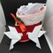 100PCS White Origami Paper Doves For Rustic Wedding Party Decorations Bday Bridal Shower DIY Origami Love Birds for Engagement/Valentine's Day Party Peace Dove Decor